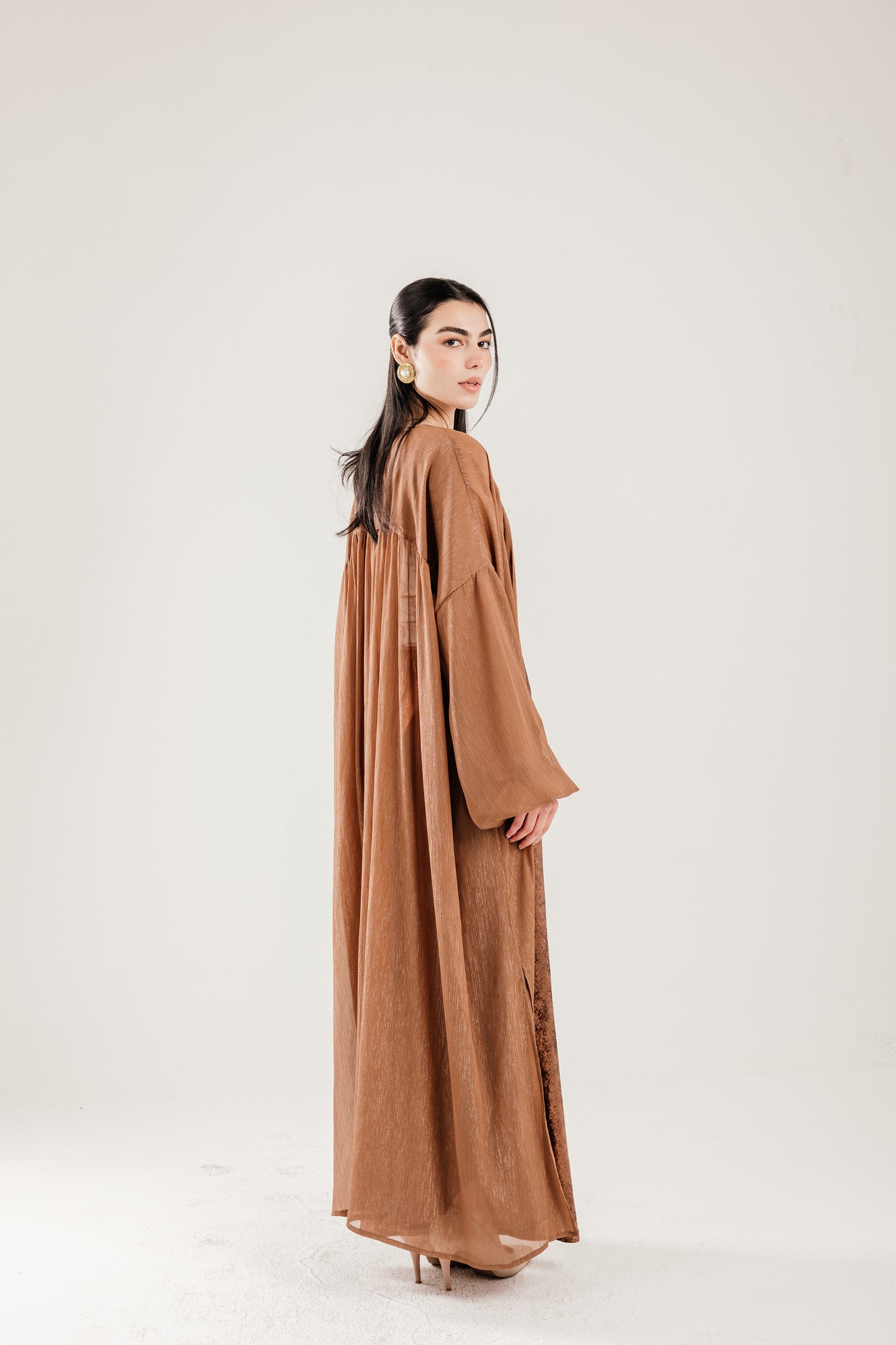 Blossom Kimono in Brown