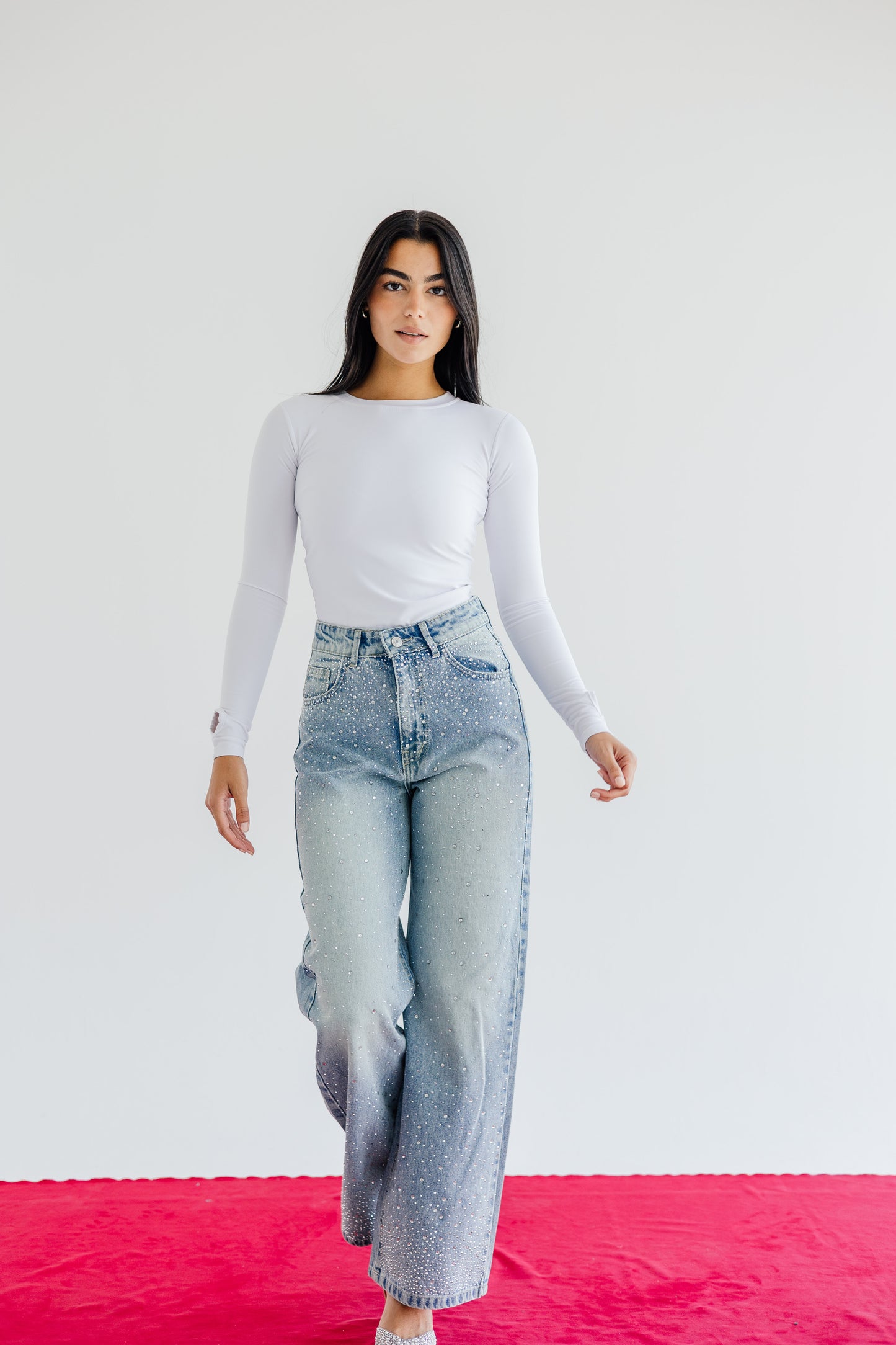 Current Obsession Denim Pants in Blue