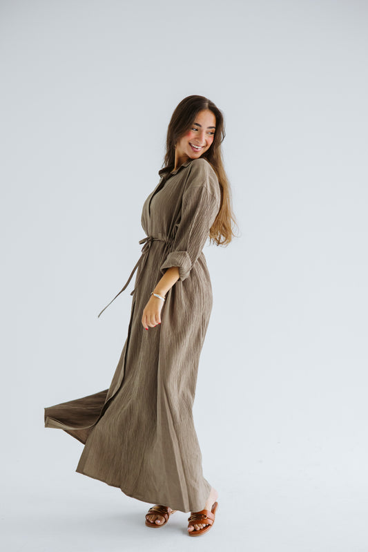 Summer Lover Dress - Brown
