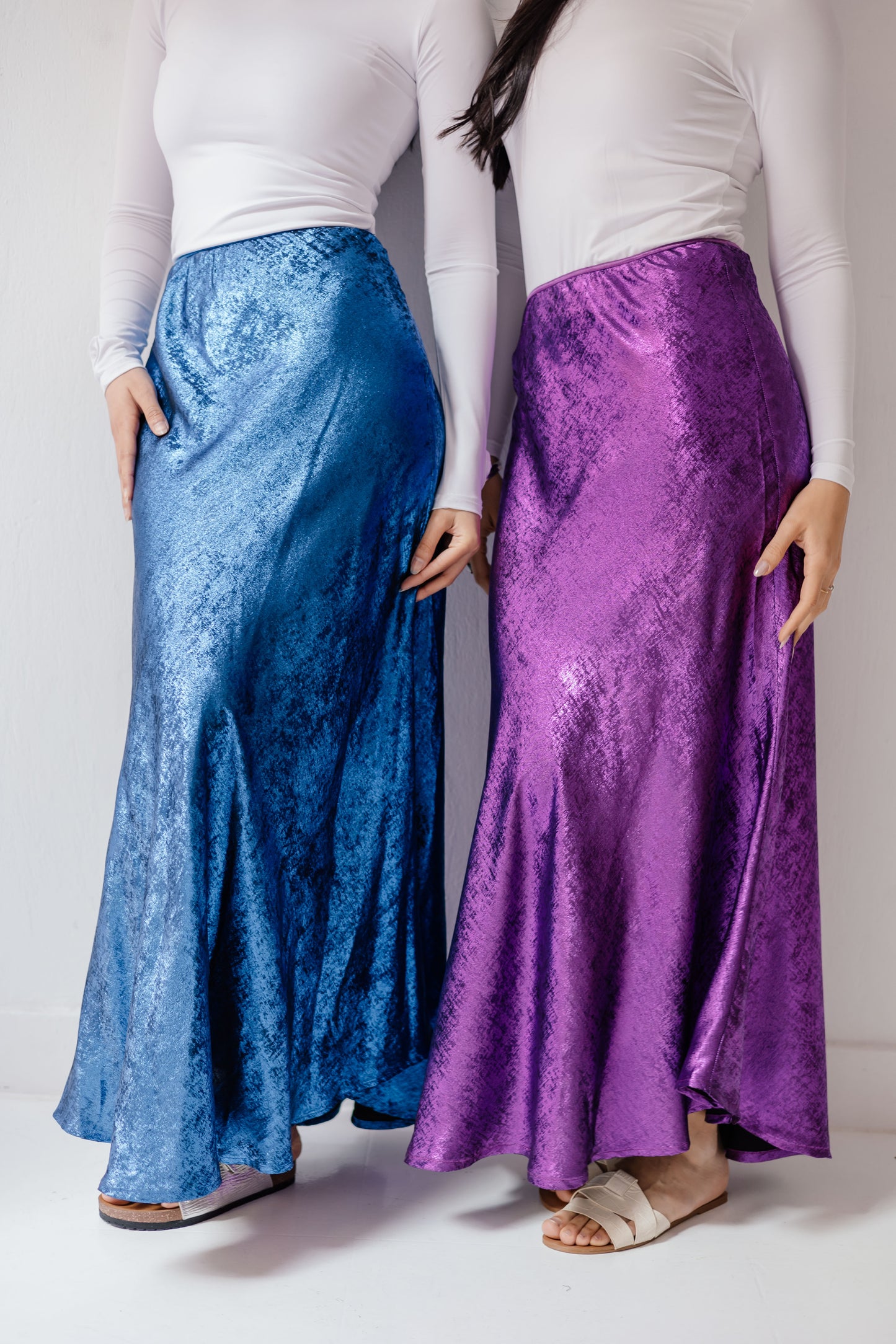 Shimmery Skirt in Purple