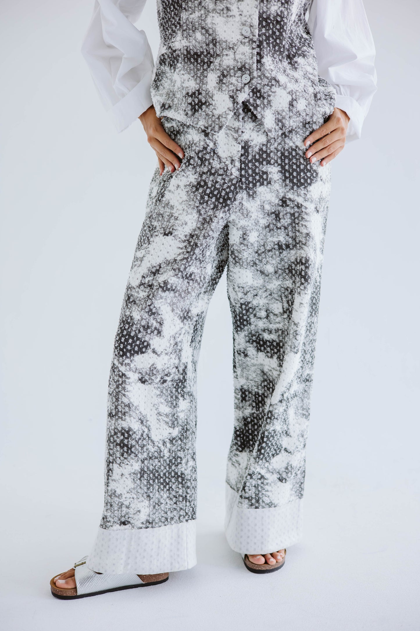 Rising Star Denim Pants in Black