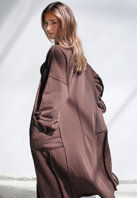Forever Young Cardigan - Brown