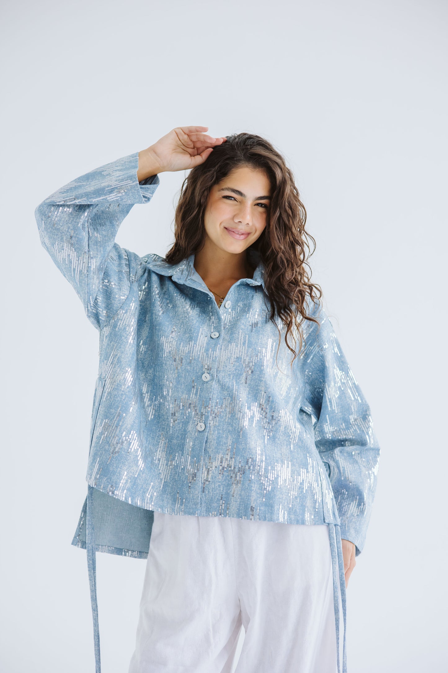 Out of This World Denim Shirt