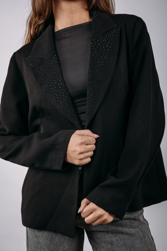Stardust Blazer in Black