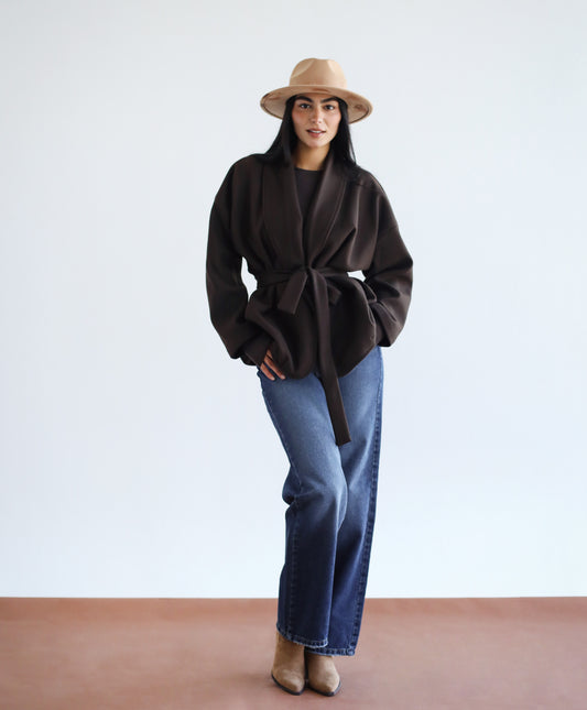 Autumn Joy Jacket - Brown