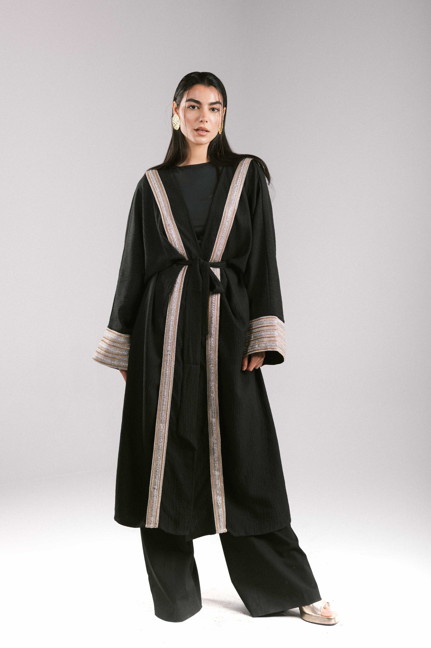 Moroccan Kaftan in Black