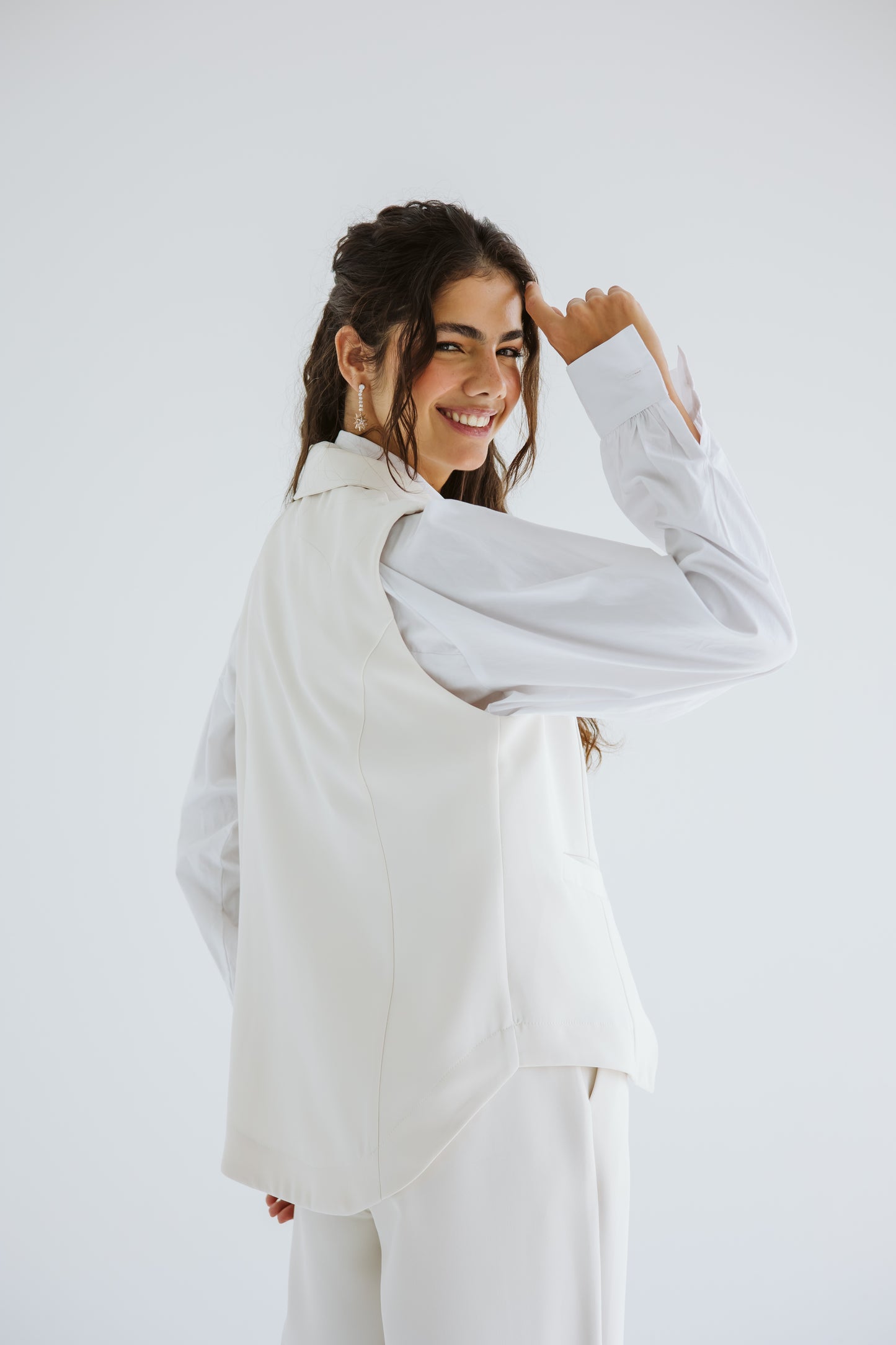 Tailored Waistcoat - Off-White