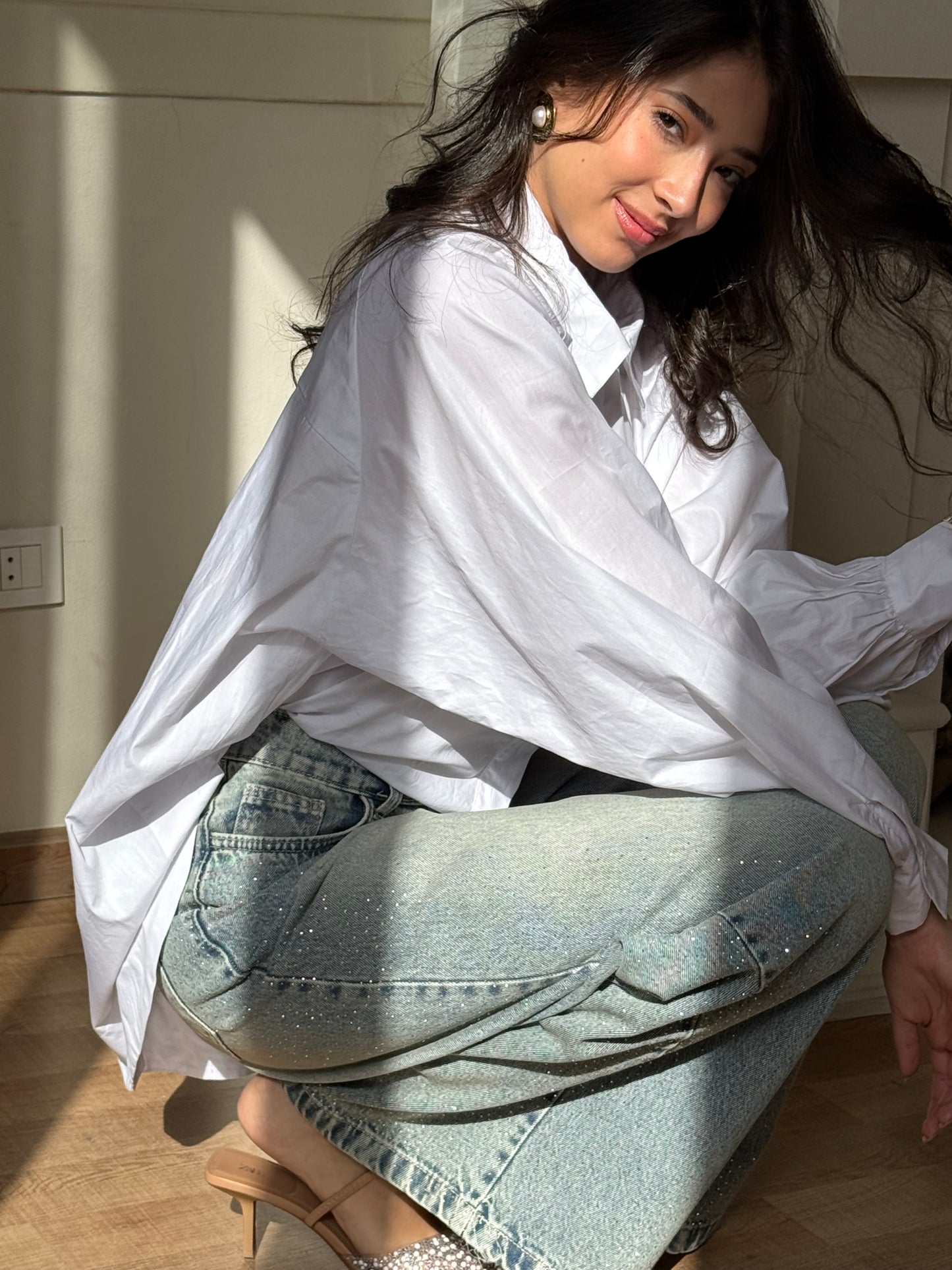 Stargazer Denim Pants in Blue