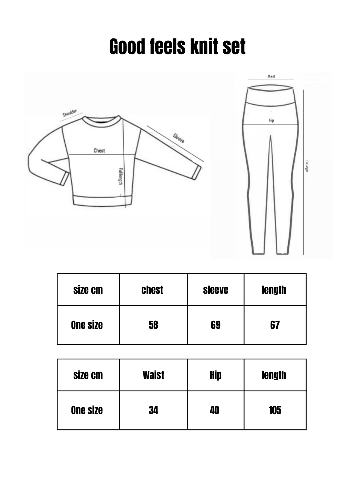Good Feels Knit Set - Cashmere