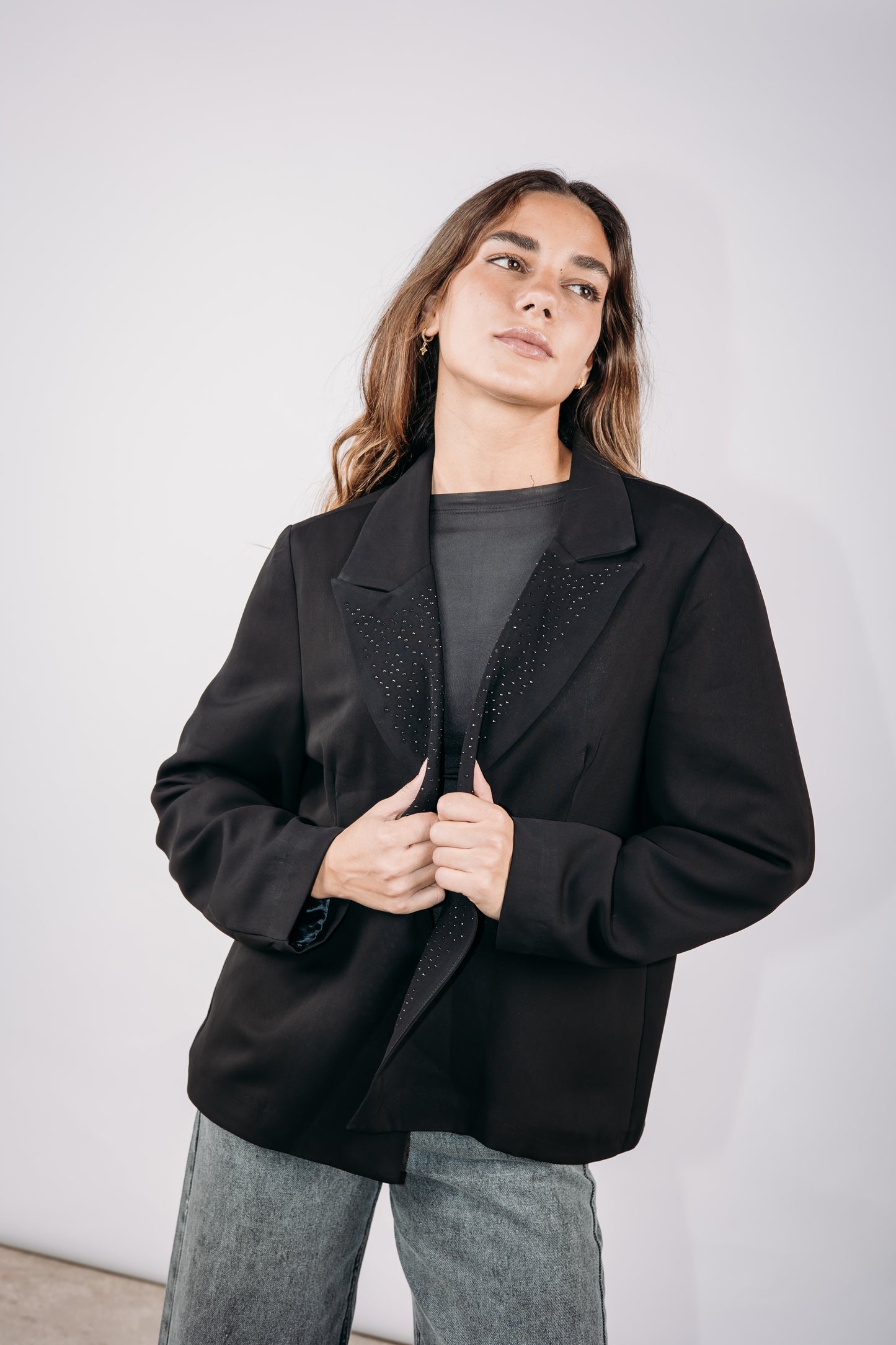 Stardust Blazer in Black