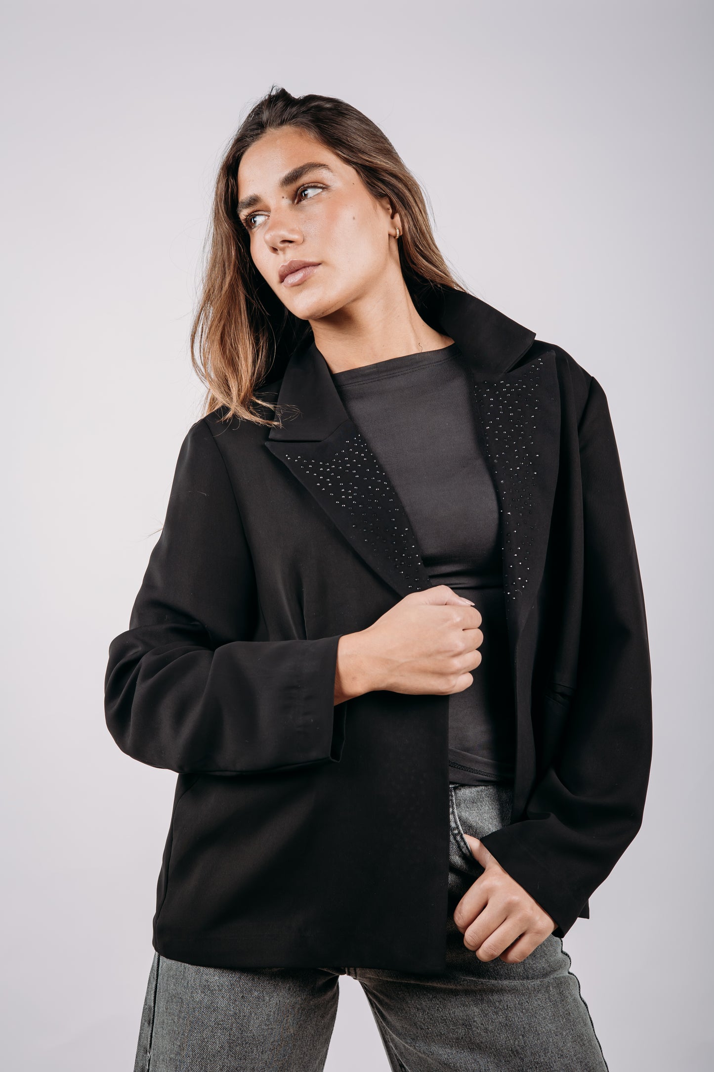 Stardust Blazer in Black