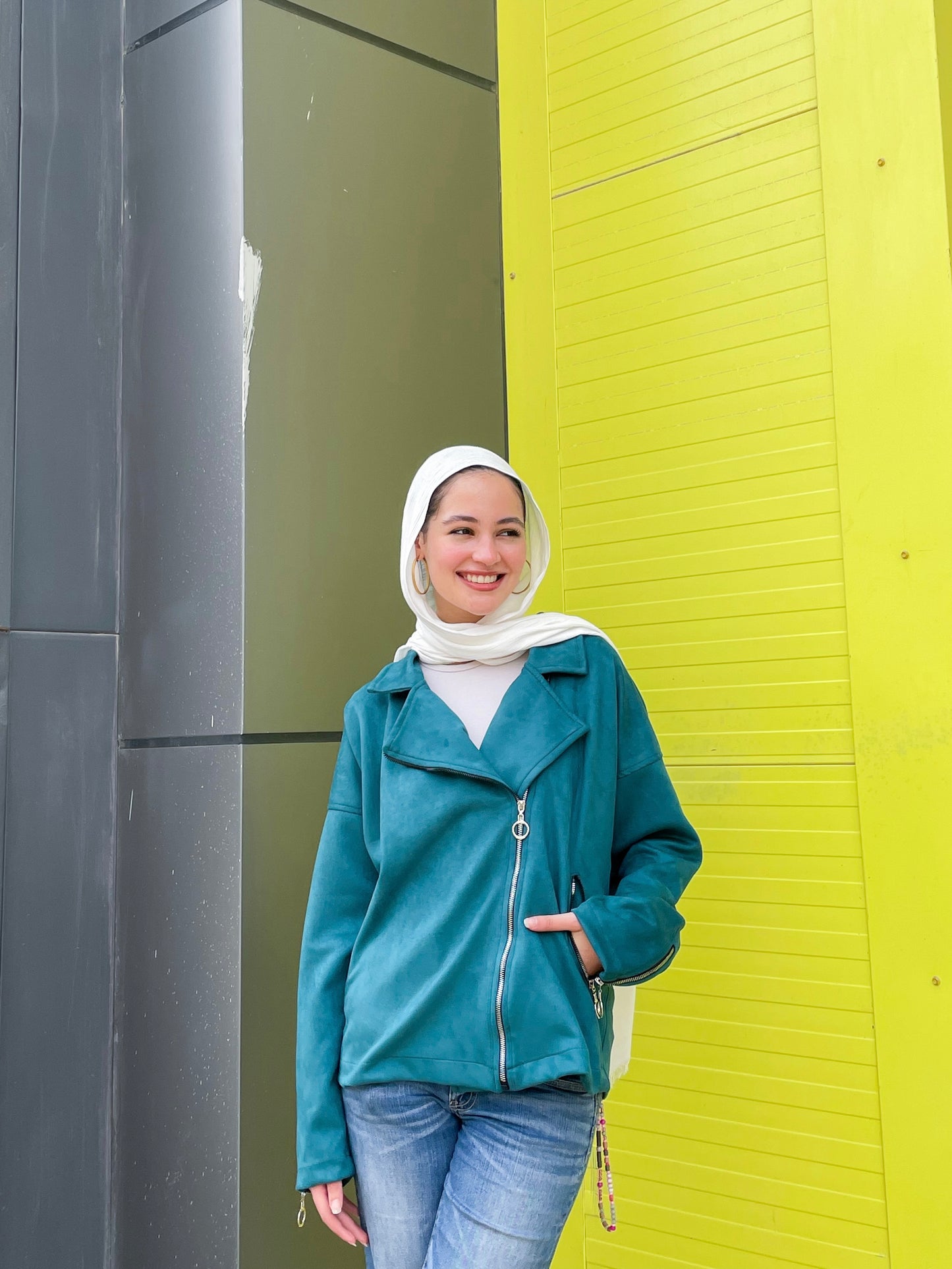 Cozy Jacket in Teal