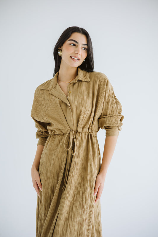 Summer Lover Dress - Camel