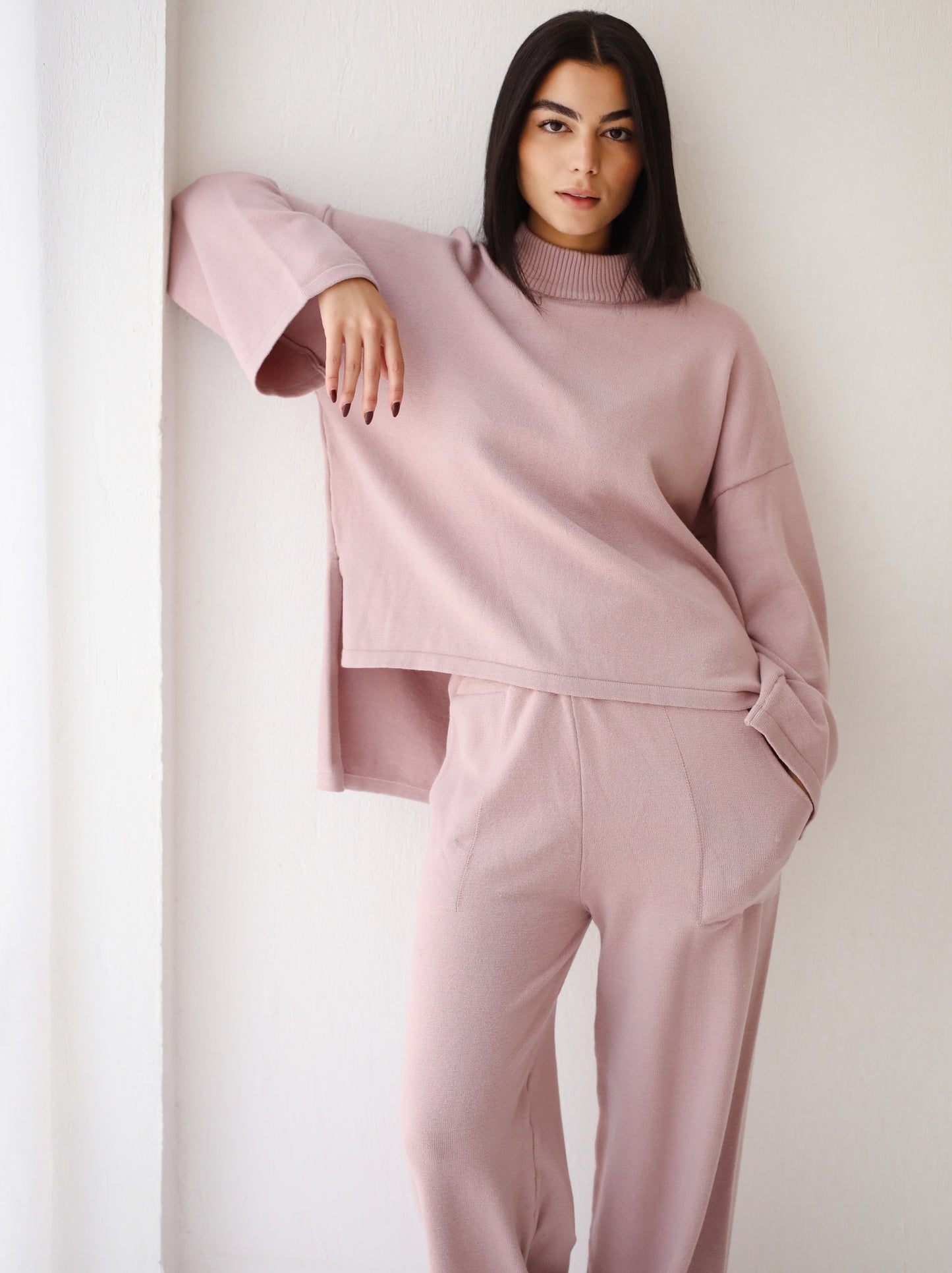Good Feels Knit Set - Cashmere