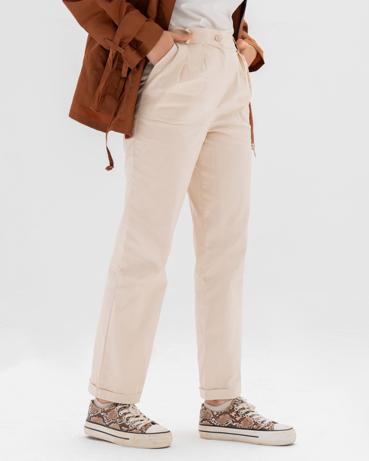 Must Have Pants in Beige