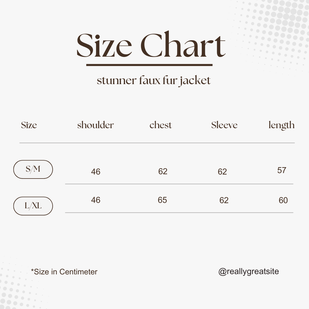 Stunner Faux Fur Jacket - Black