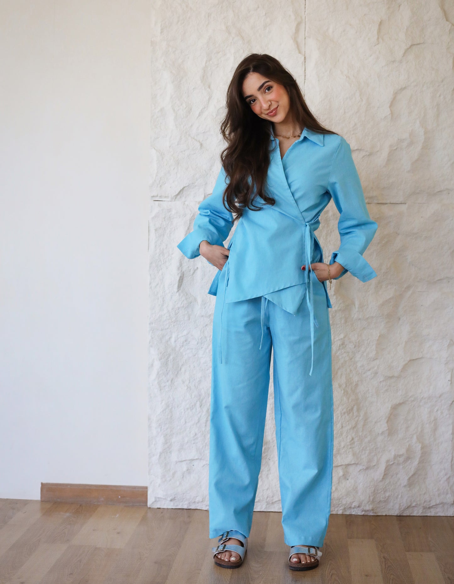 Endless Summer Wrap Set - Babyblue