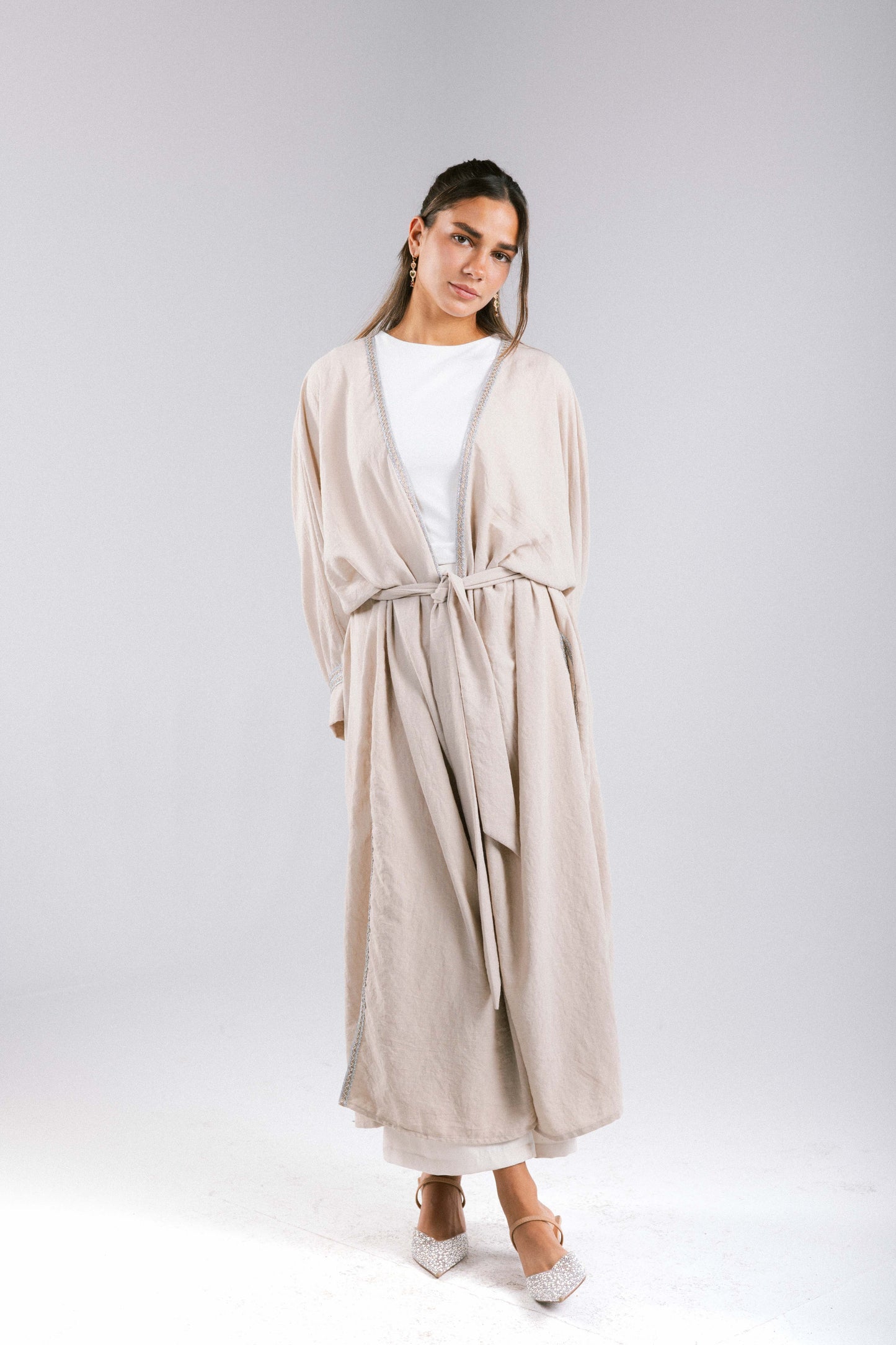 Grace Kaftan in Beige