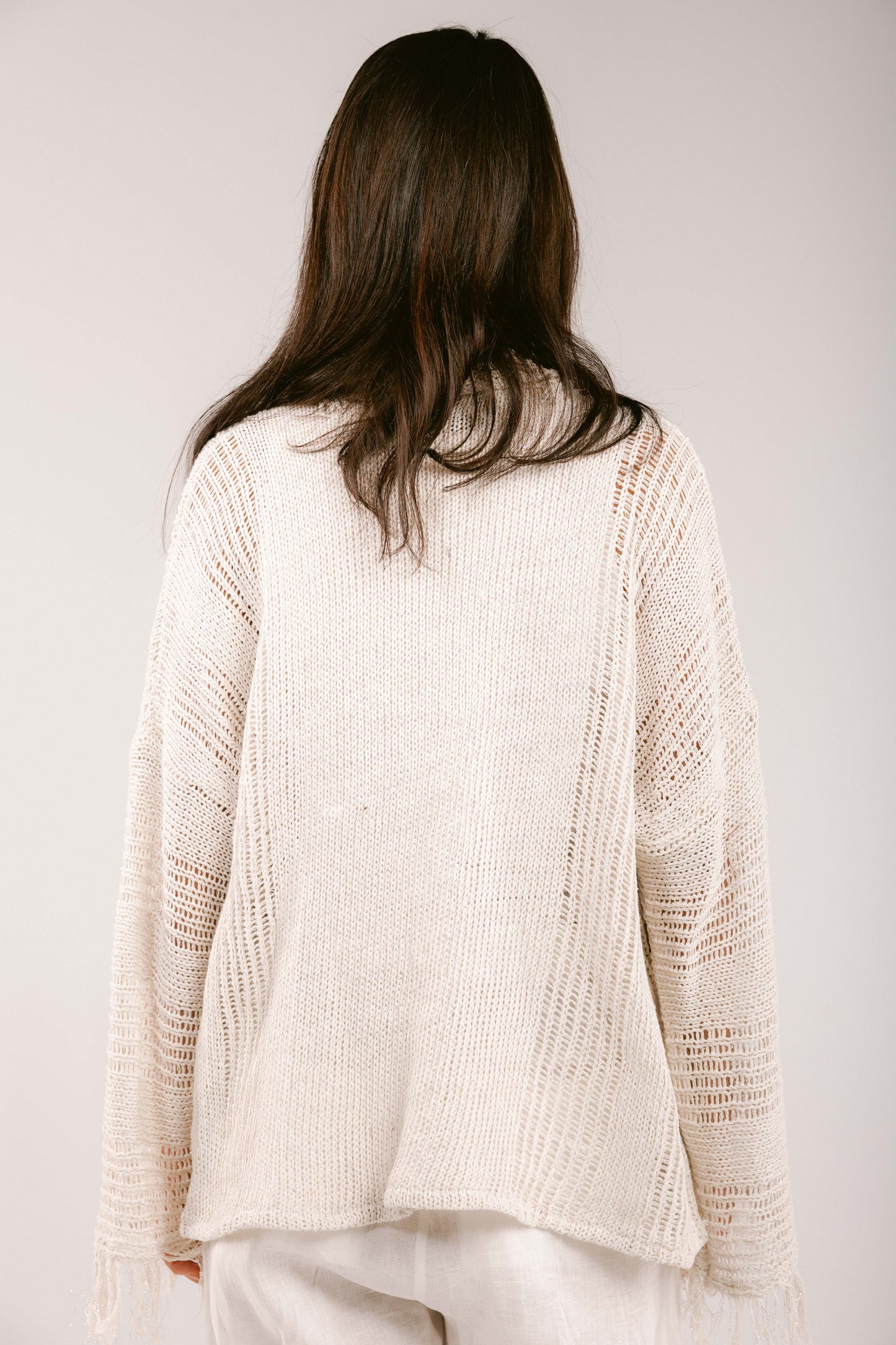 Brighter Days Crochet Cardigan - Off-White