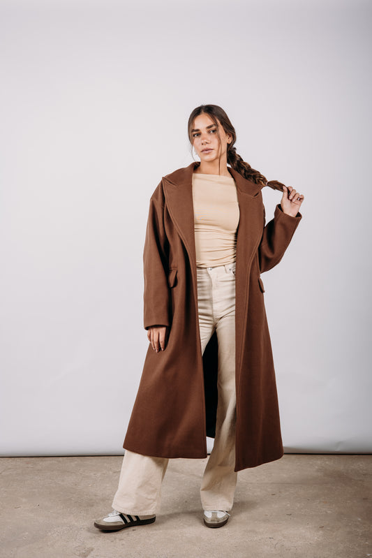 Forever Yours Coat - Brown