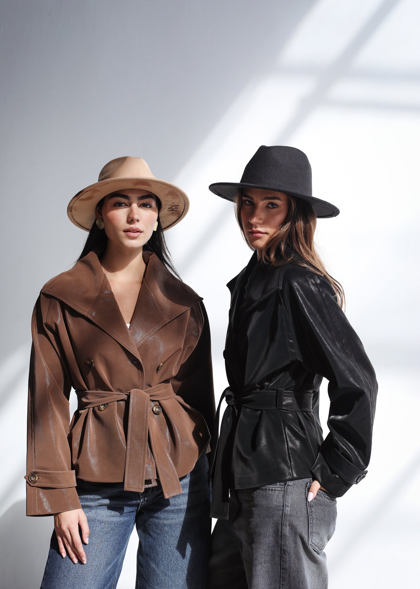 Cool Rider Faux Leather Jacket - Black