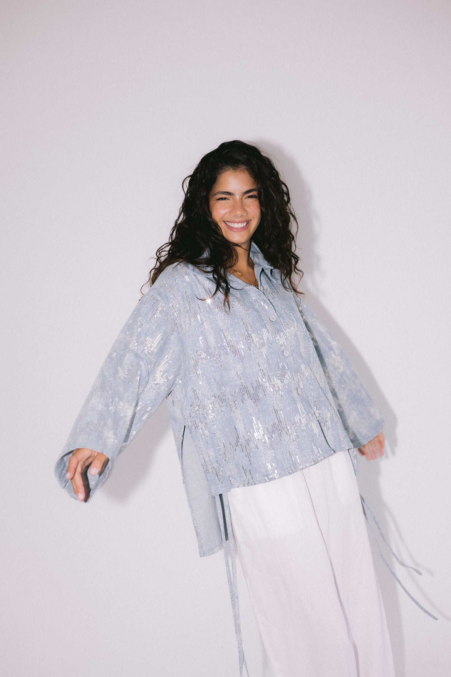Out of This World Denim Shirt