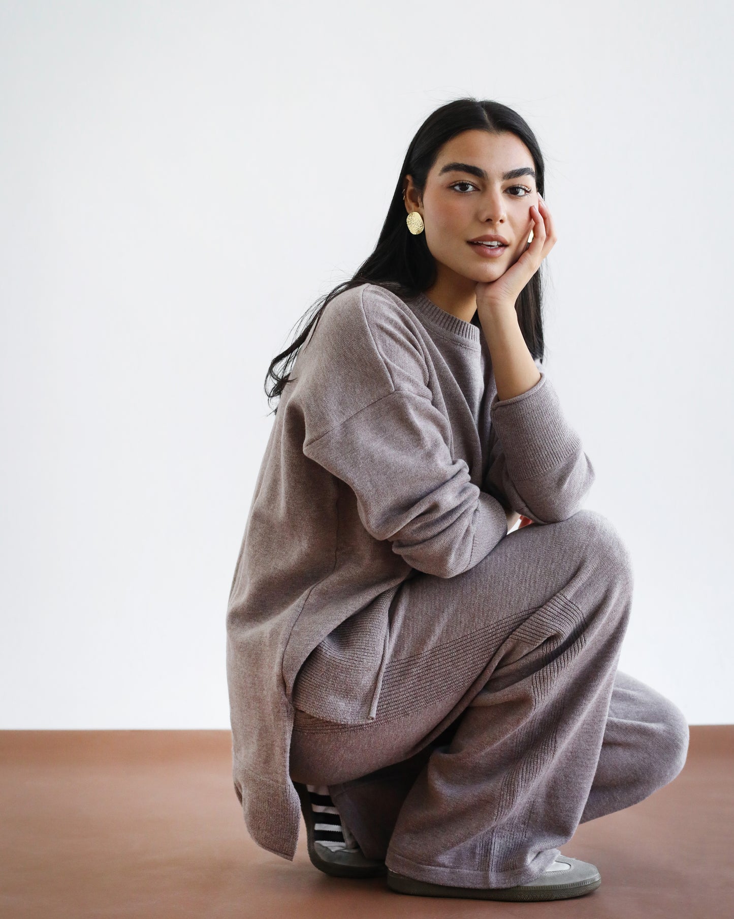 Good Feels Knit Set - Taupe
