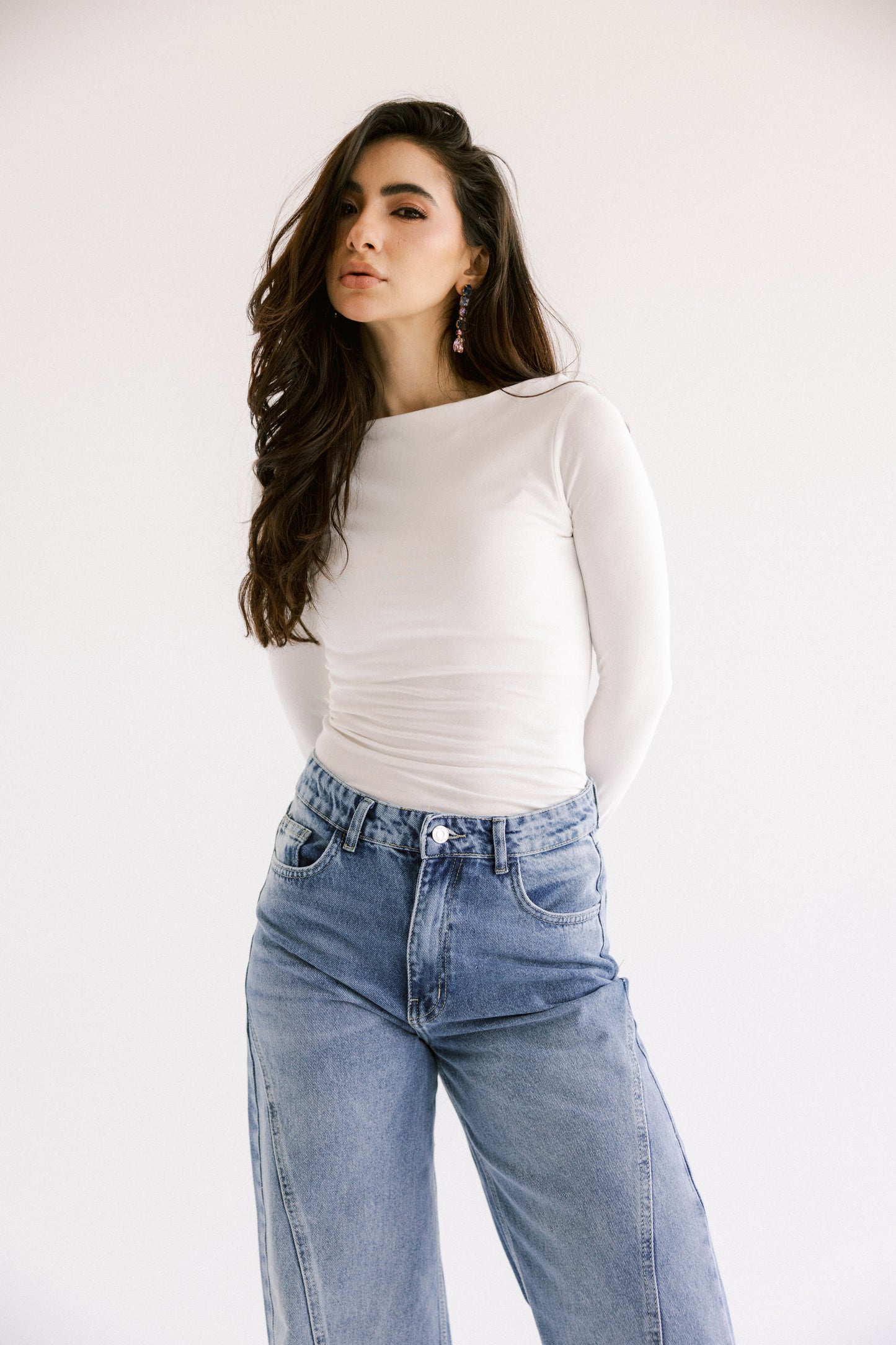 Cool Girl Denim Pants - Light Blue