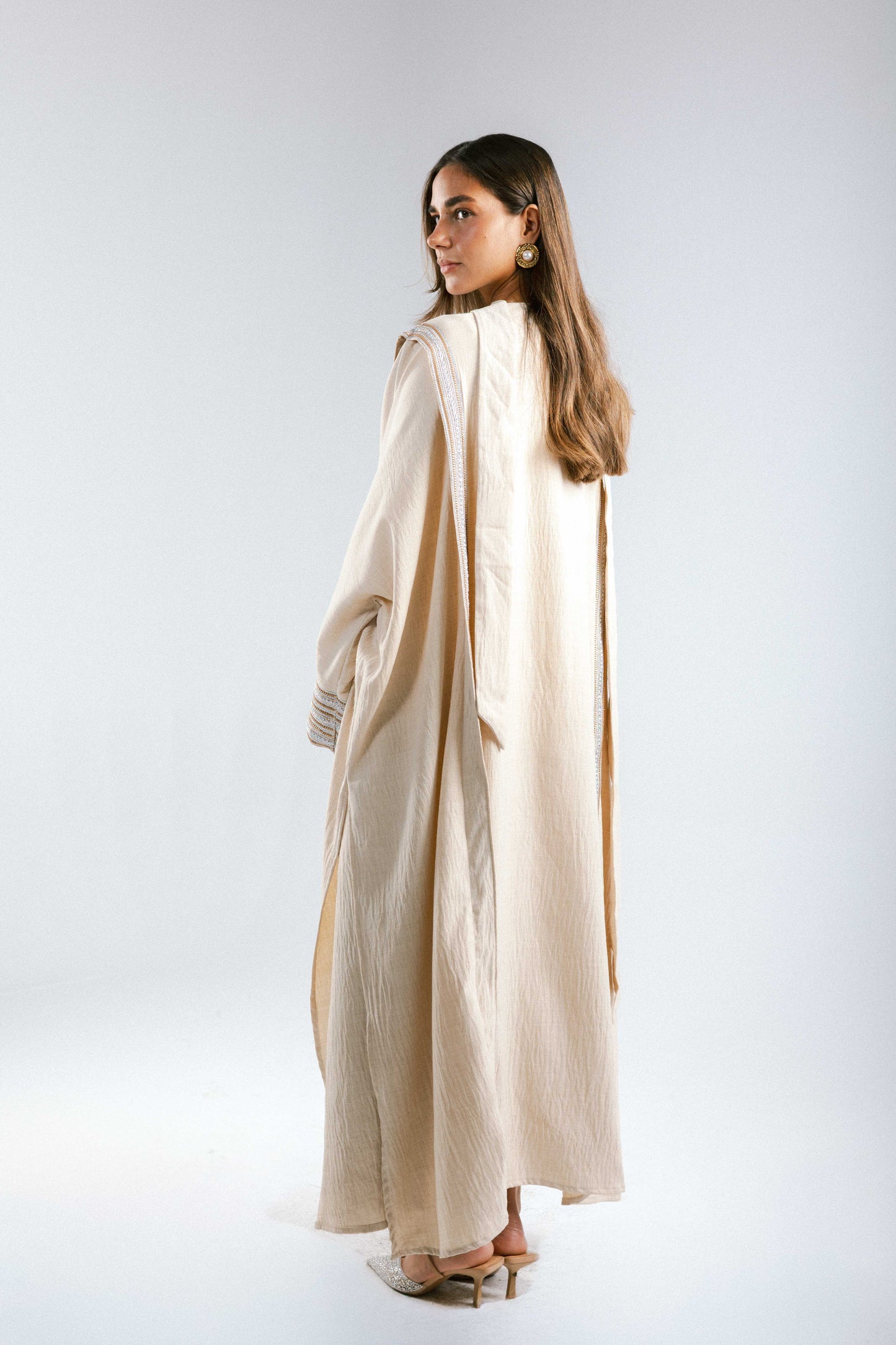 Moroccan Kaftan in Beige