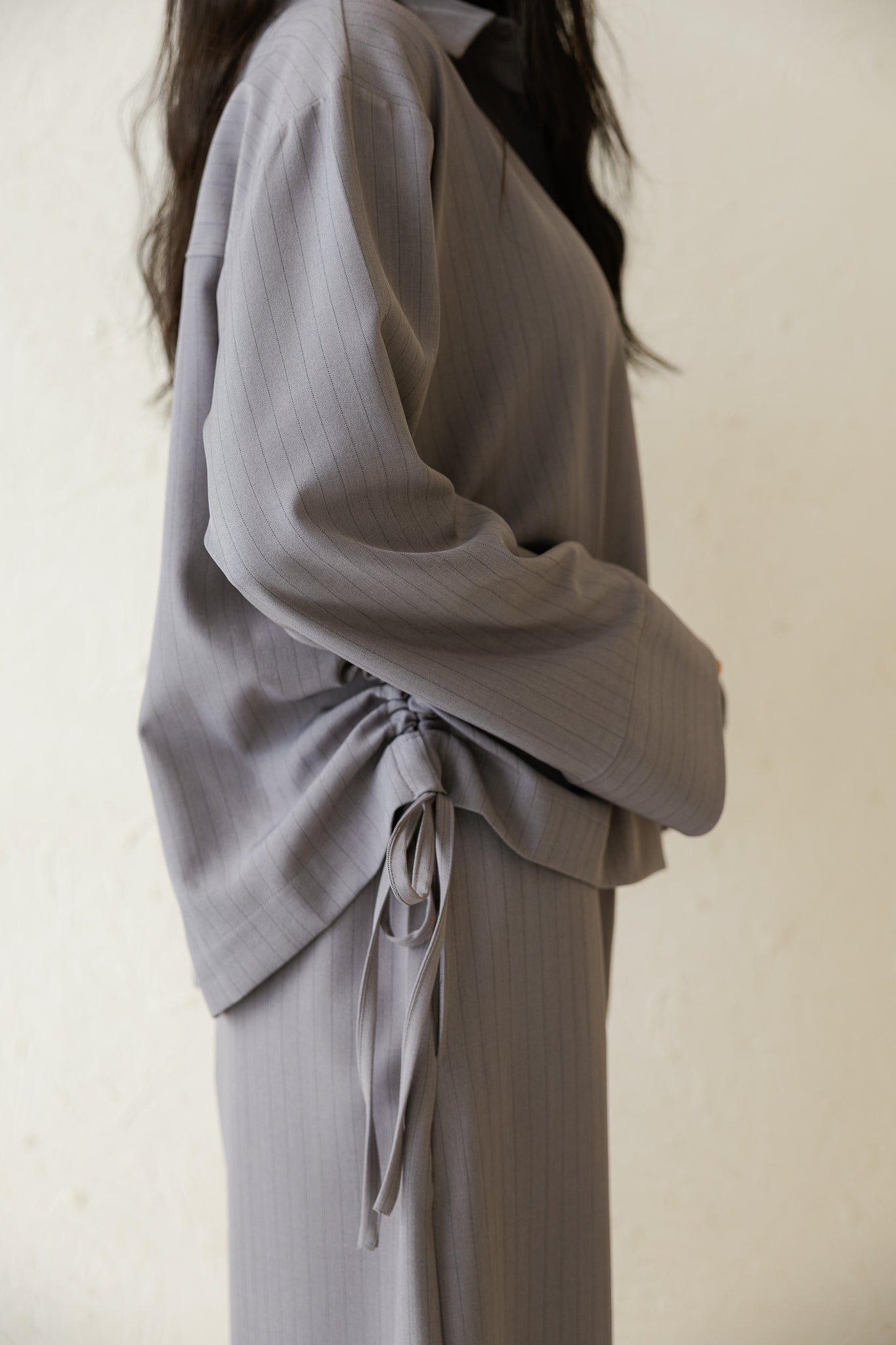 Perfect Tones Striped Set - Grey