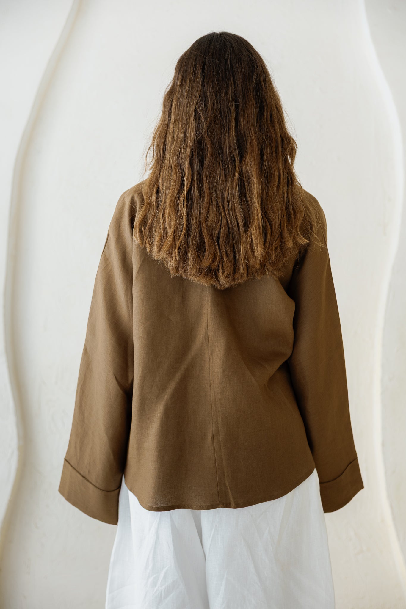 Such A Dreamy Linen Top - Camel
