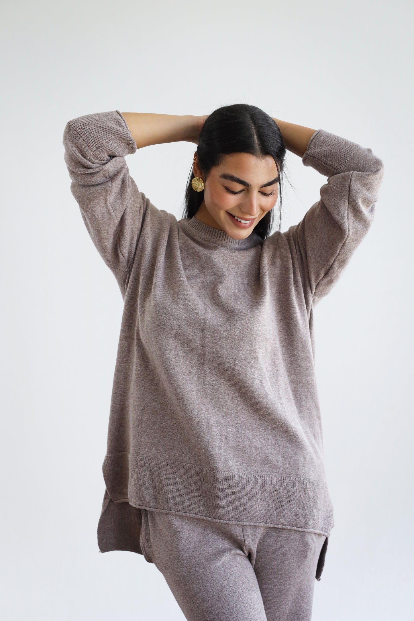 Good Feels Knit Set - Taupe
