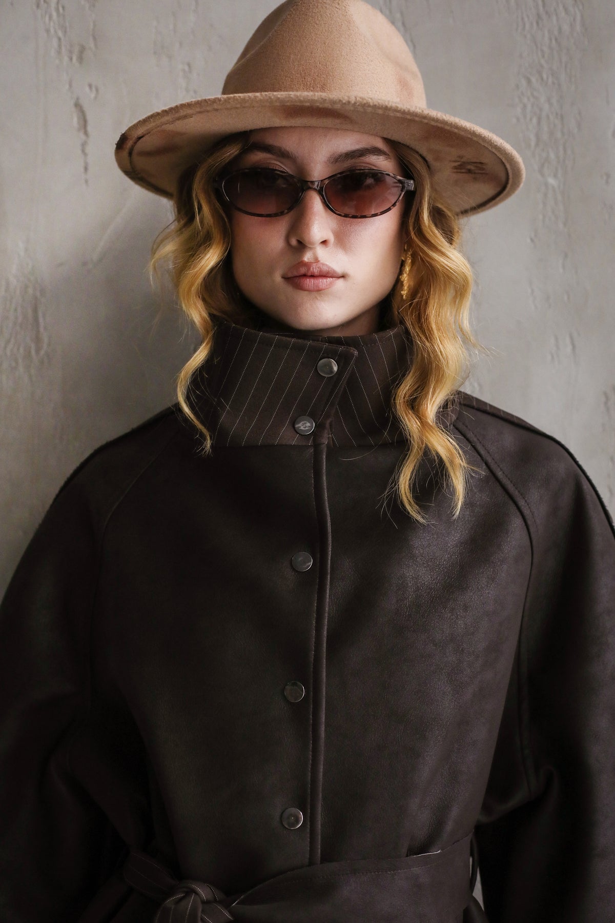 A masterpiece leather jacket - Brown