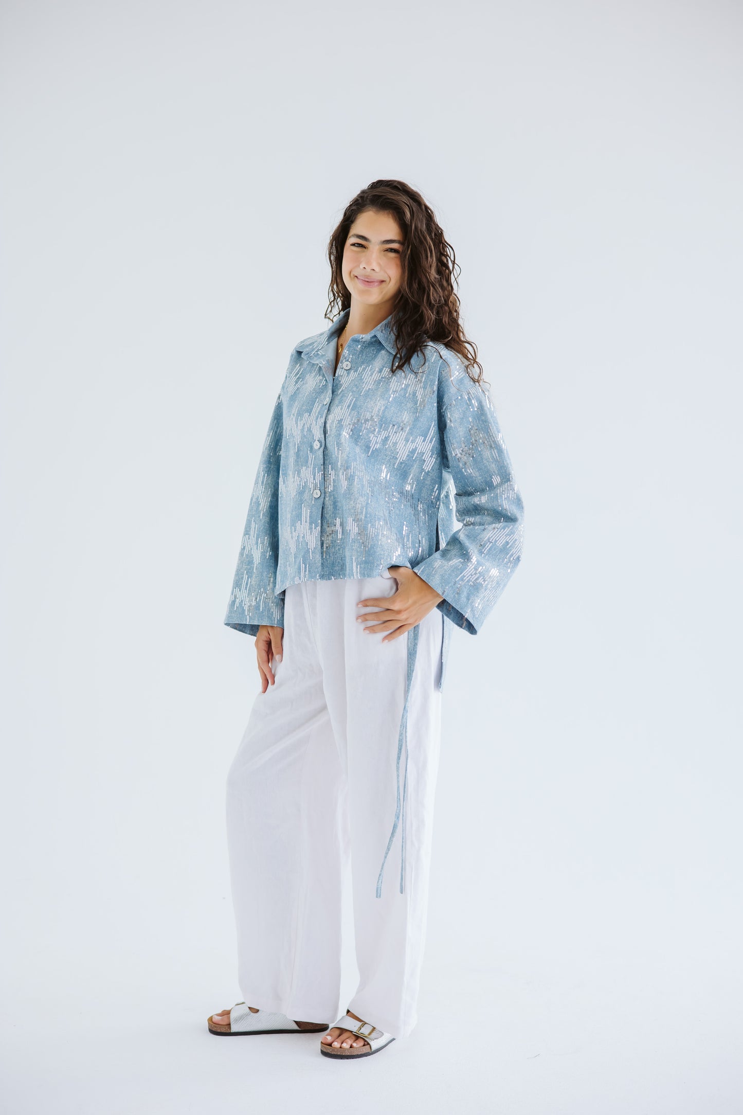 Out of This World Denim Shirt