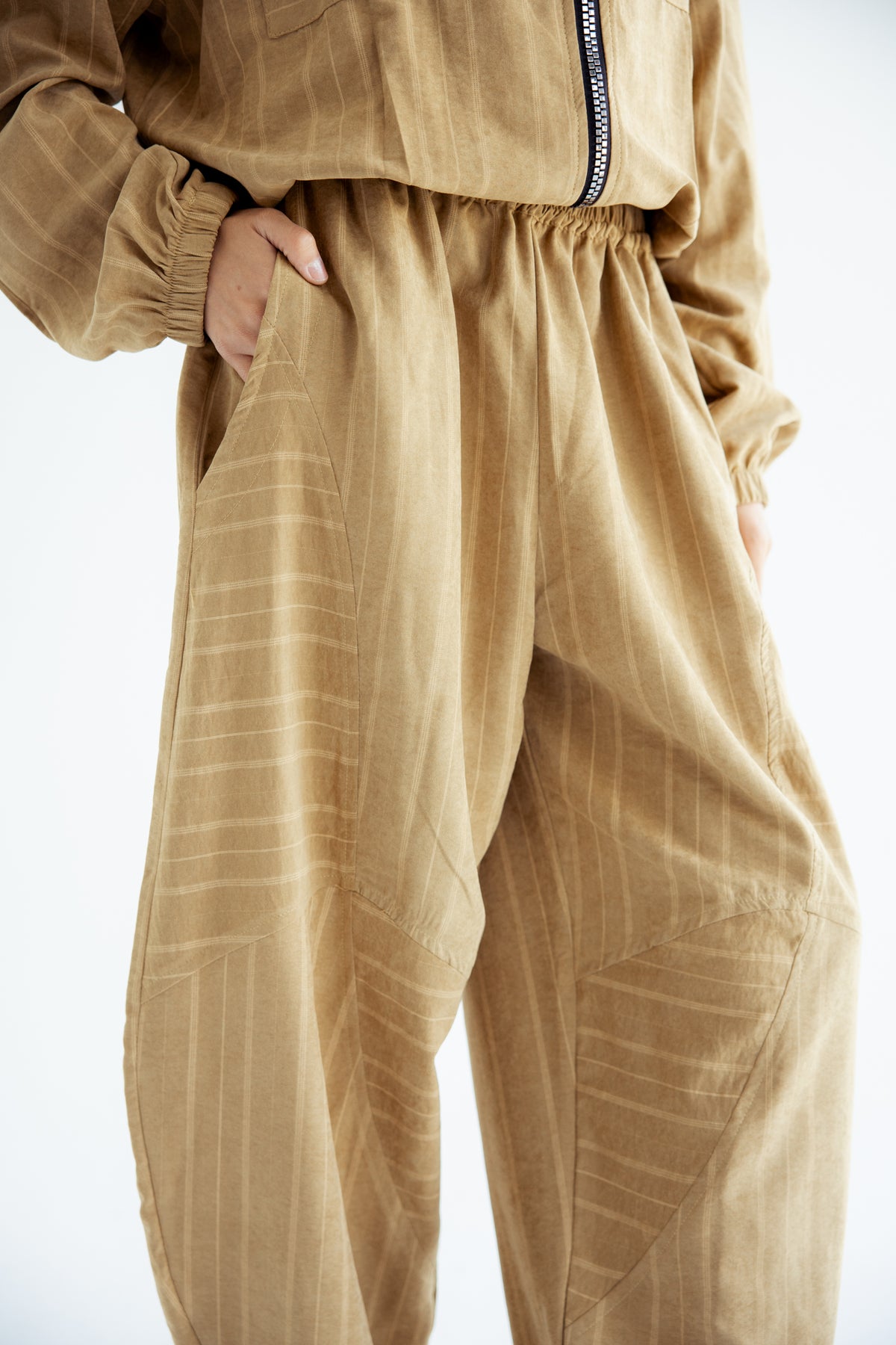Now or Never Striped Set - Mustard