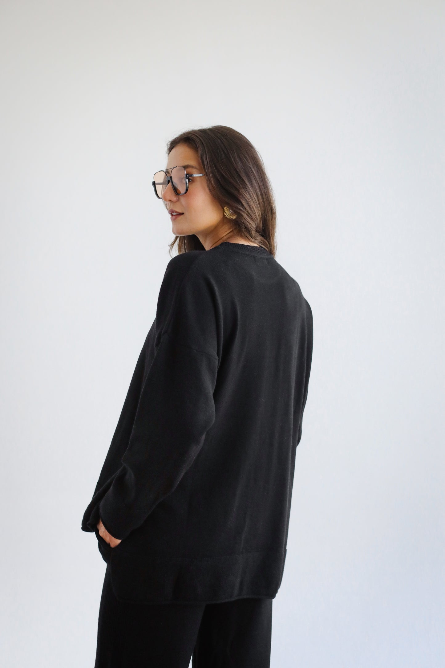 Good Feels Knit Set - Black