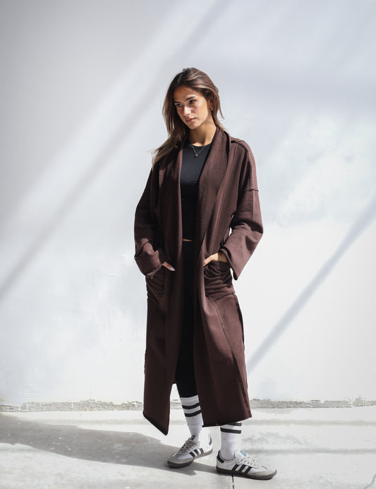 Forever Young Cardigan - Brown