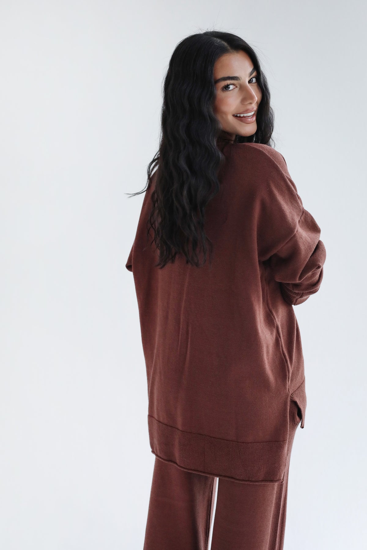 Good Feels Knit Set - Brown