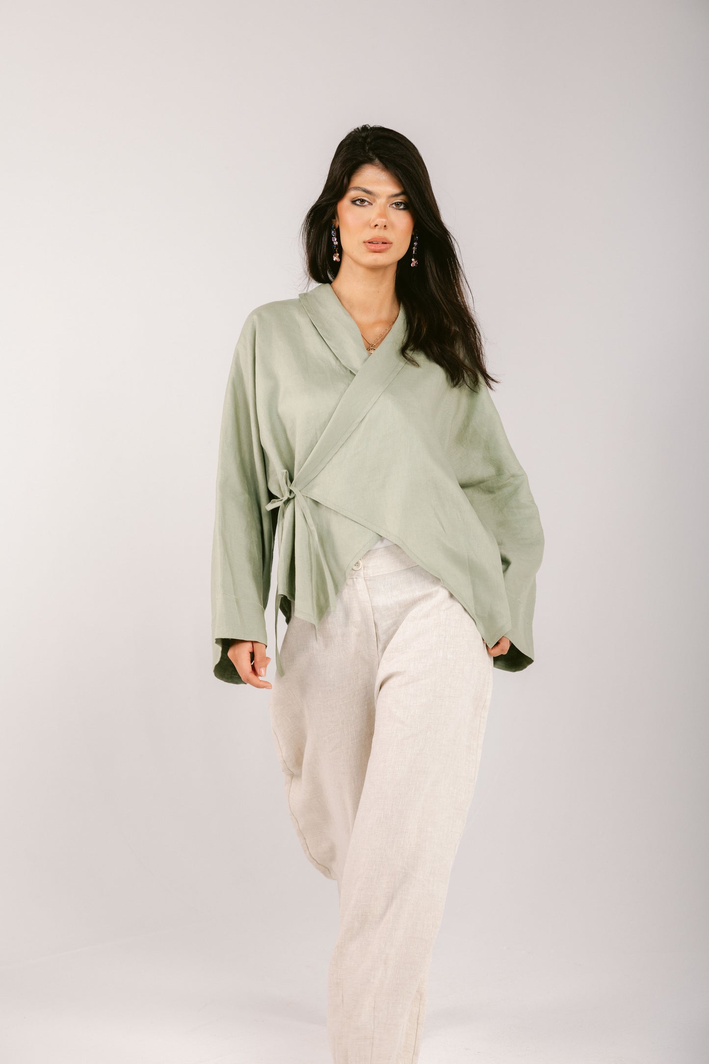 Such A Dreamy Linen Top - Mint