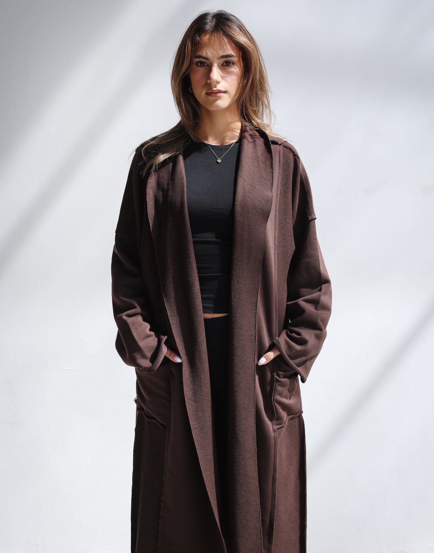 Forever Young Cardigan - Brown