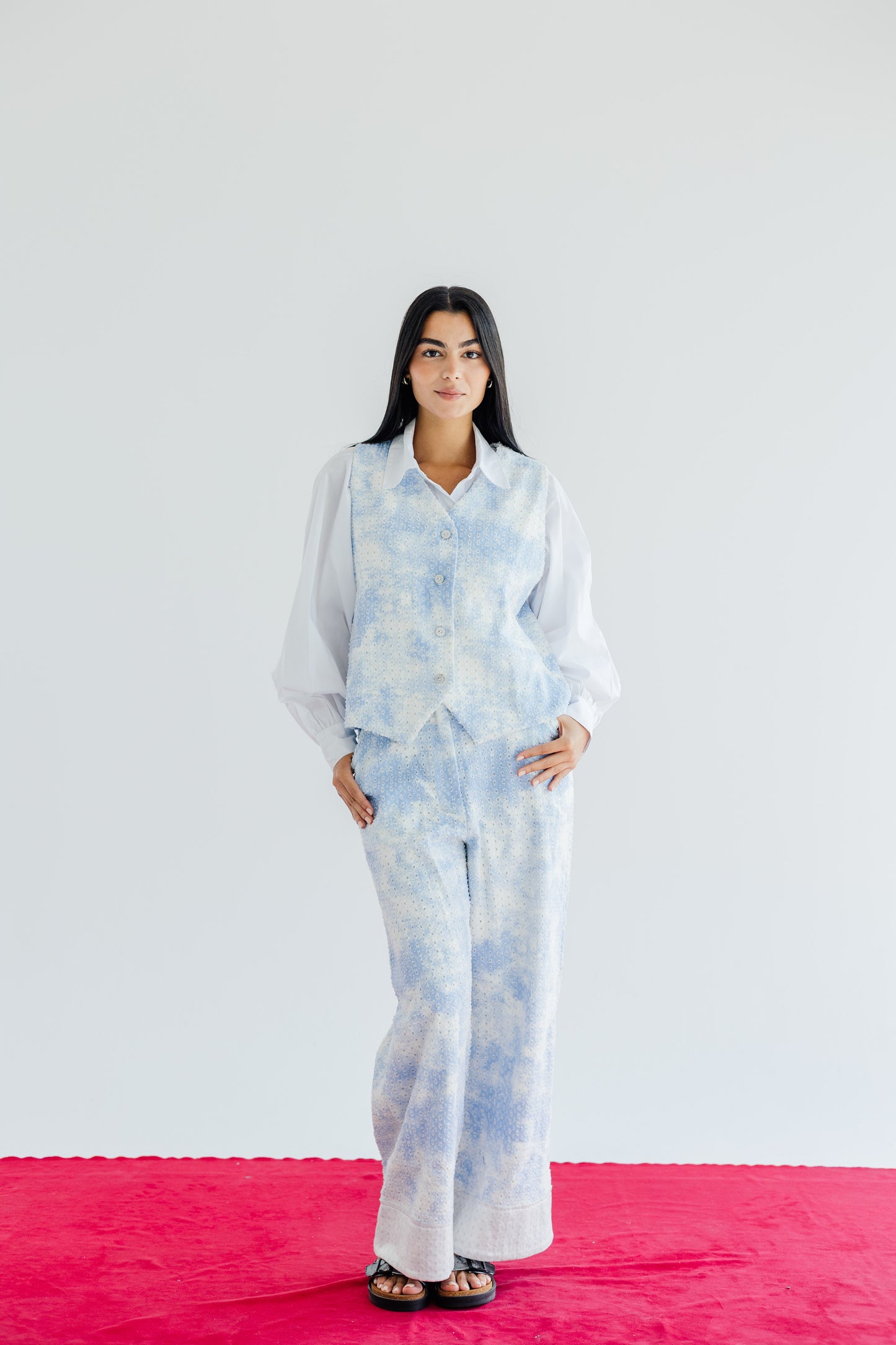 Rising Star Denim Pants in Blue