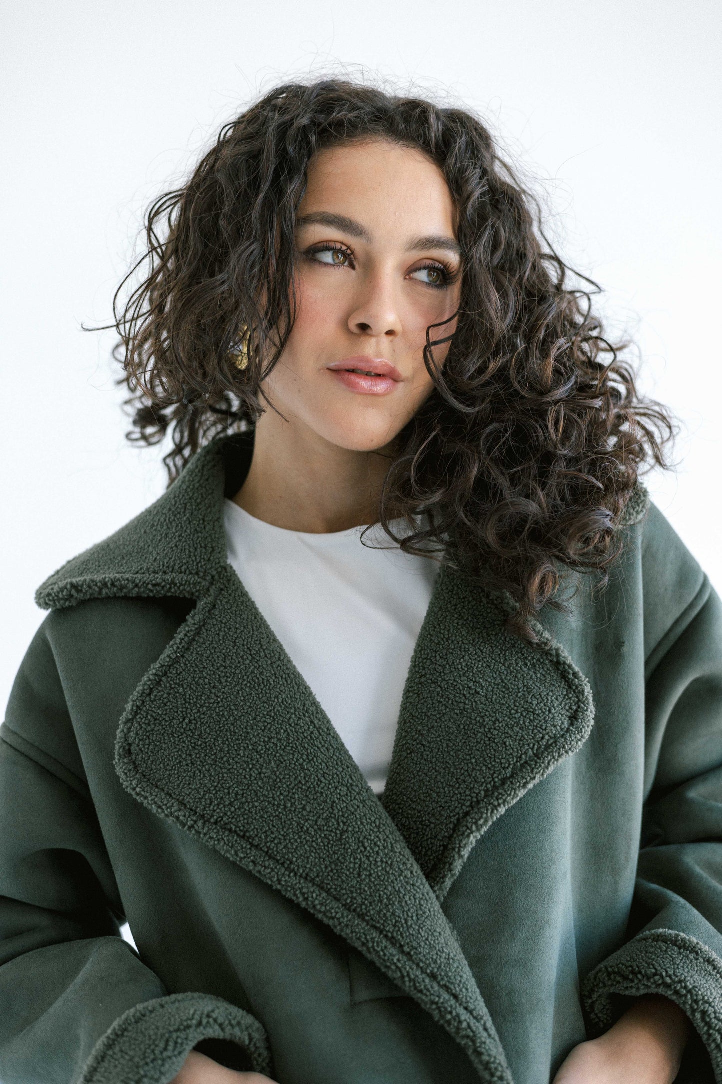Warmth Shearling Jacket - Green