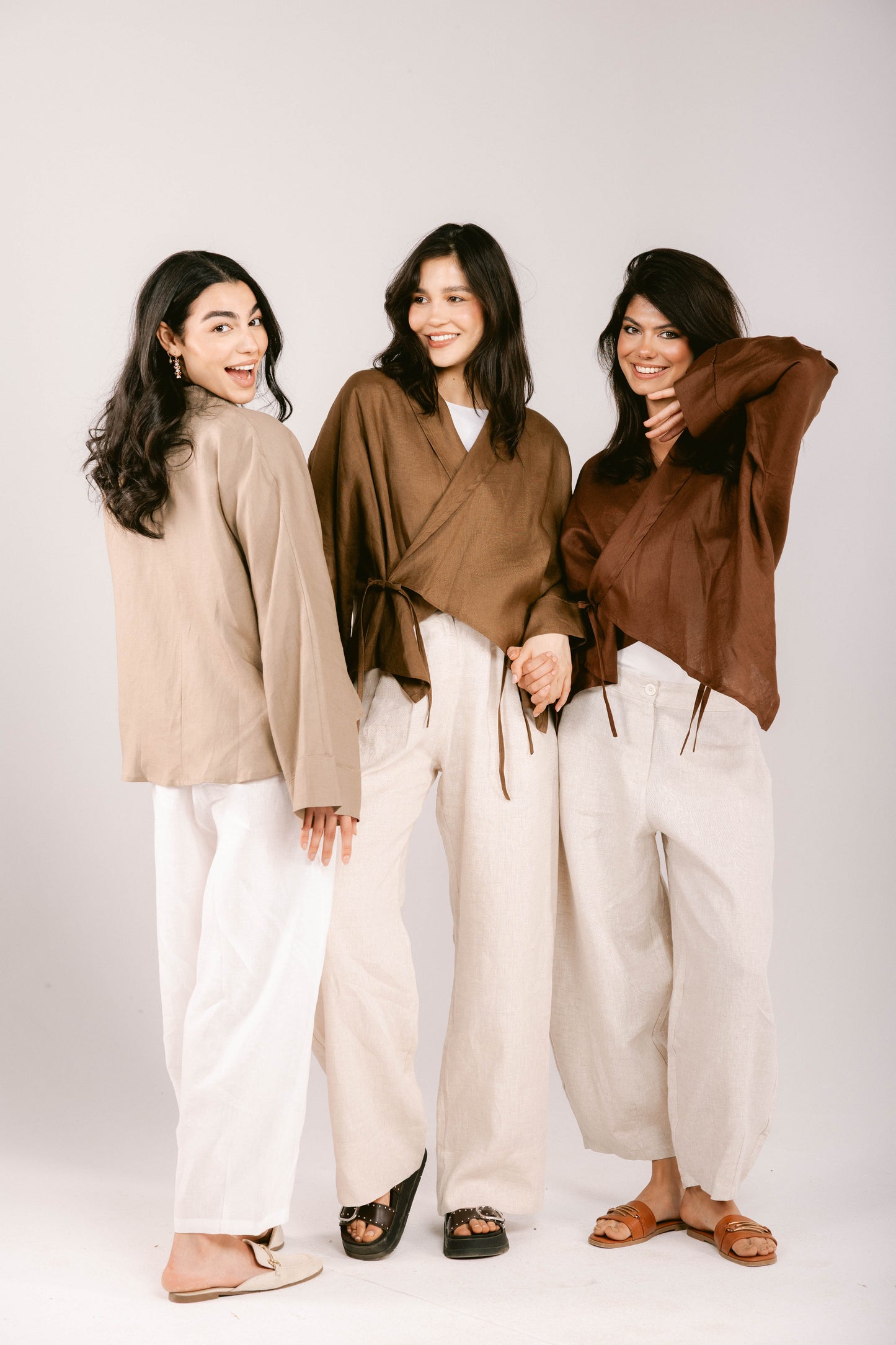 Such A Dreamy Linen Top - Brown