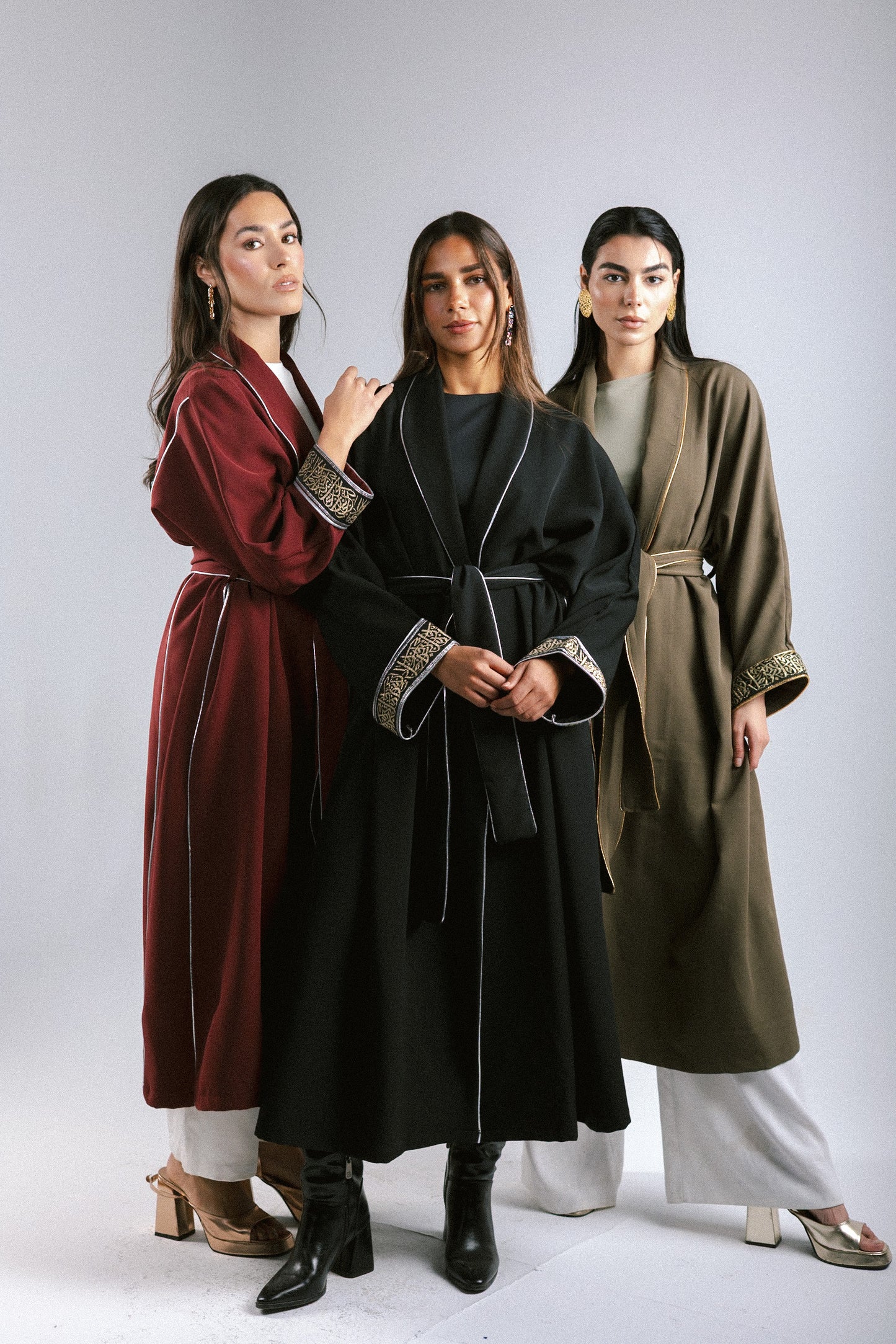 The Arabesque Kaftan in Olive
