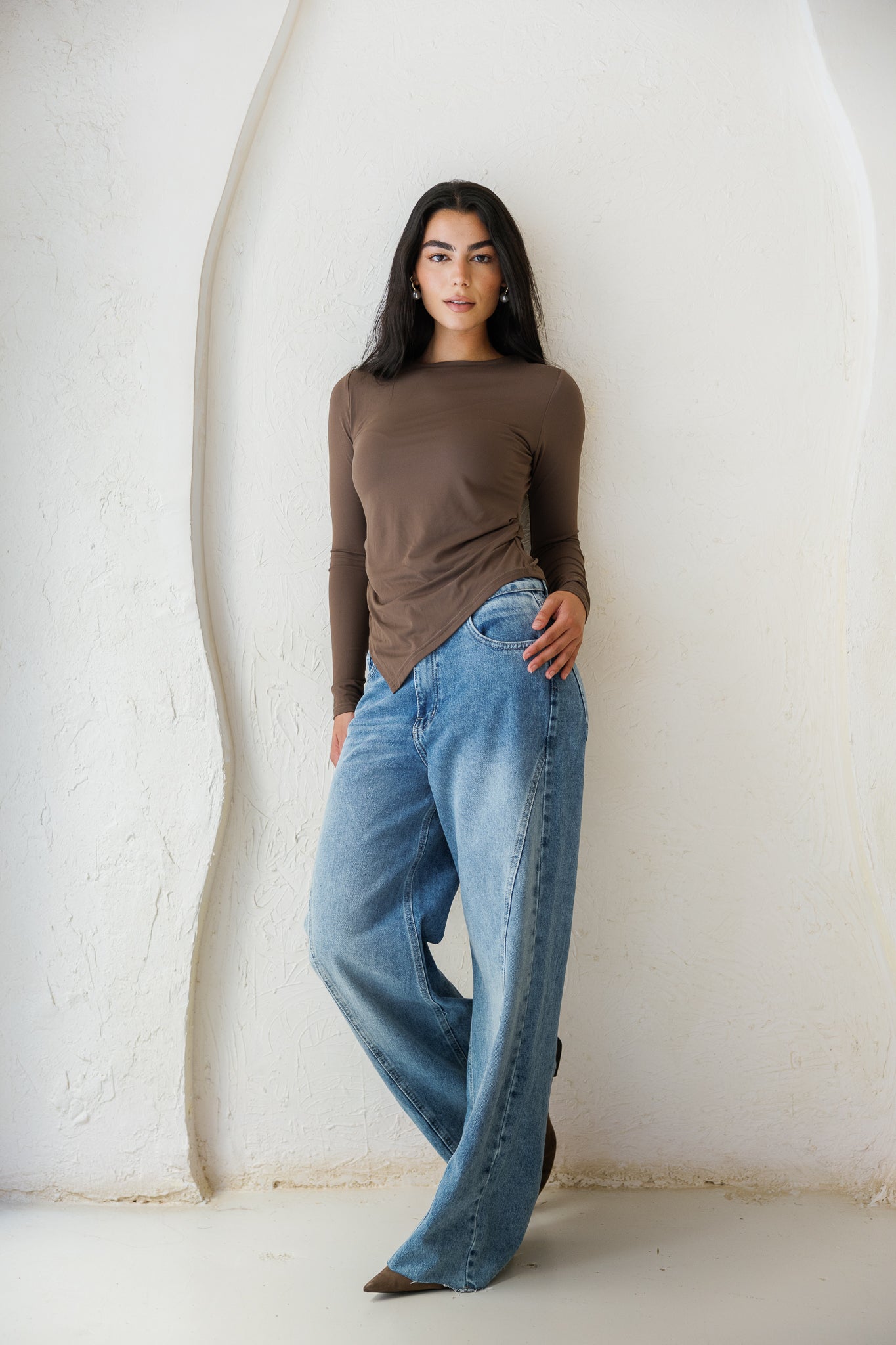 Back To Basics Top - Brown