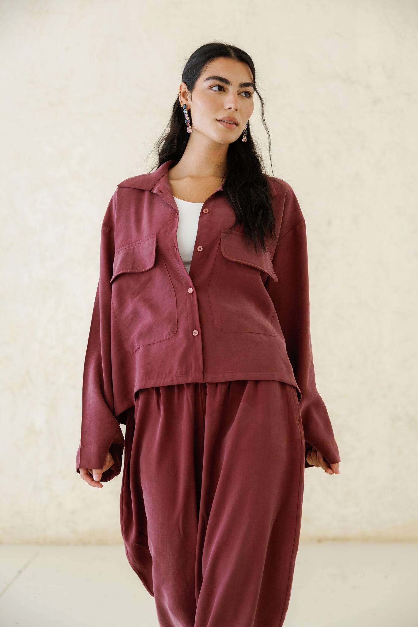 Light as a Feather Set - Burgundy