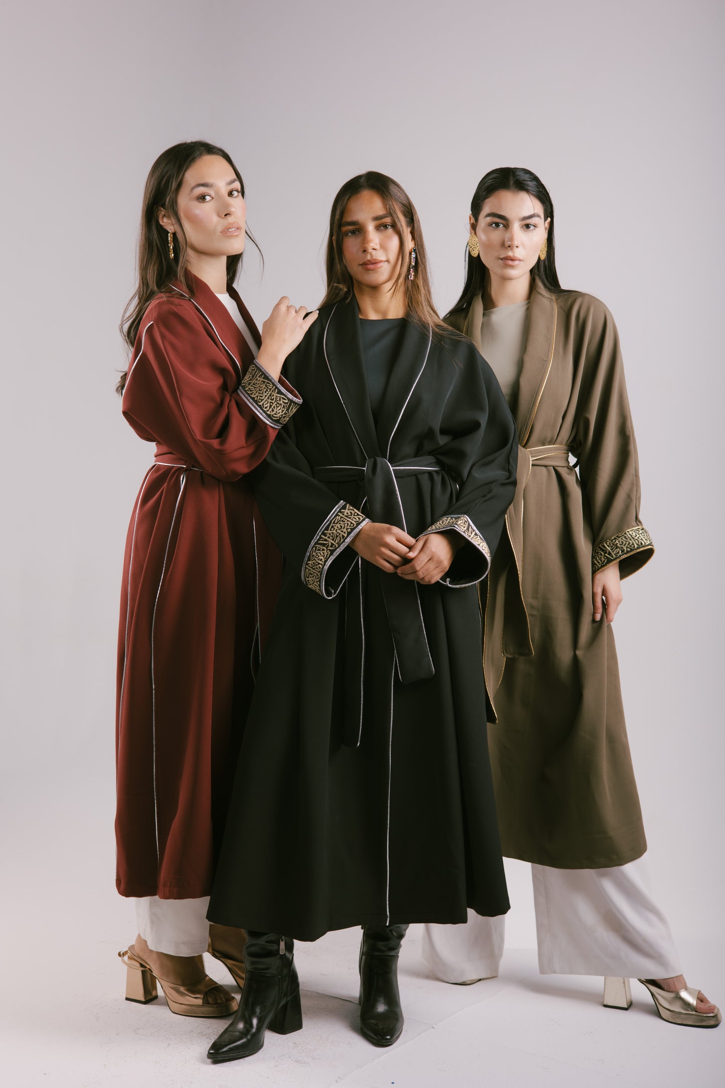 The Arabesque Kaftan in Olive