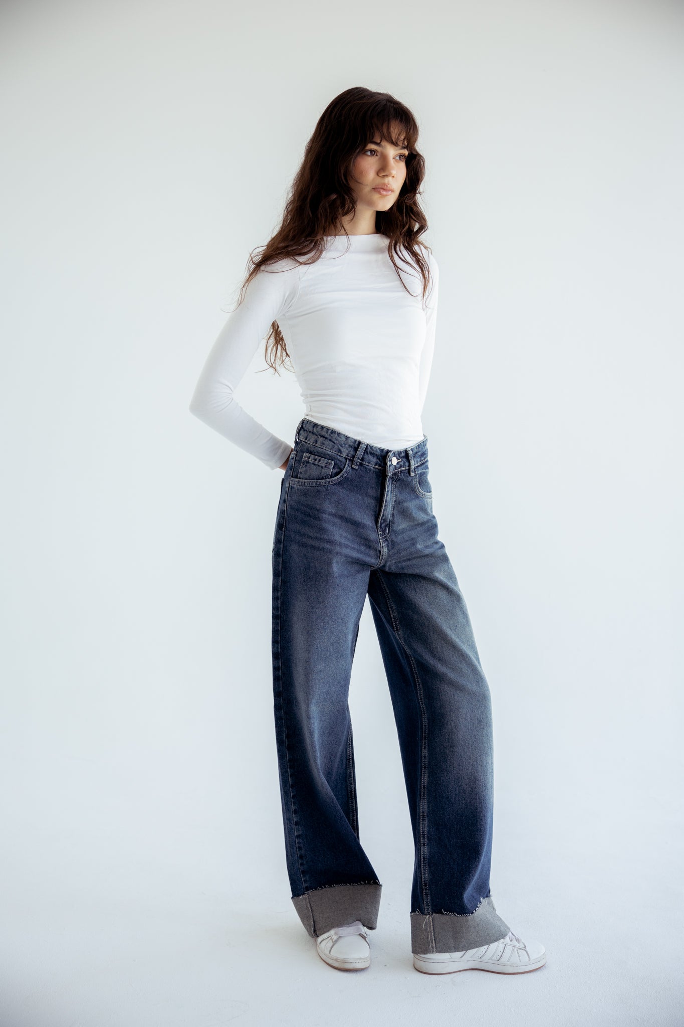 Lucky in Love Denim Pants - Blue