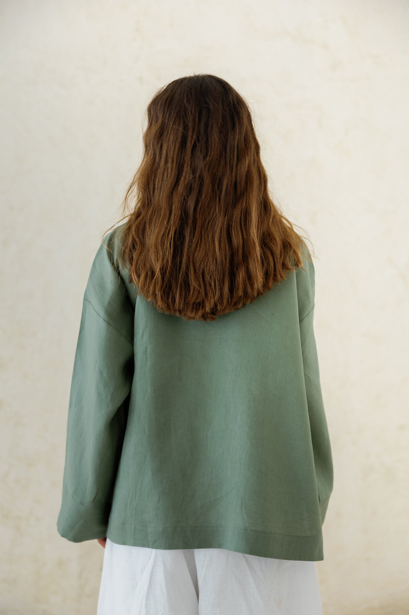 Full of Sunshine Linen Cardigan - Sage