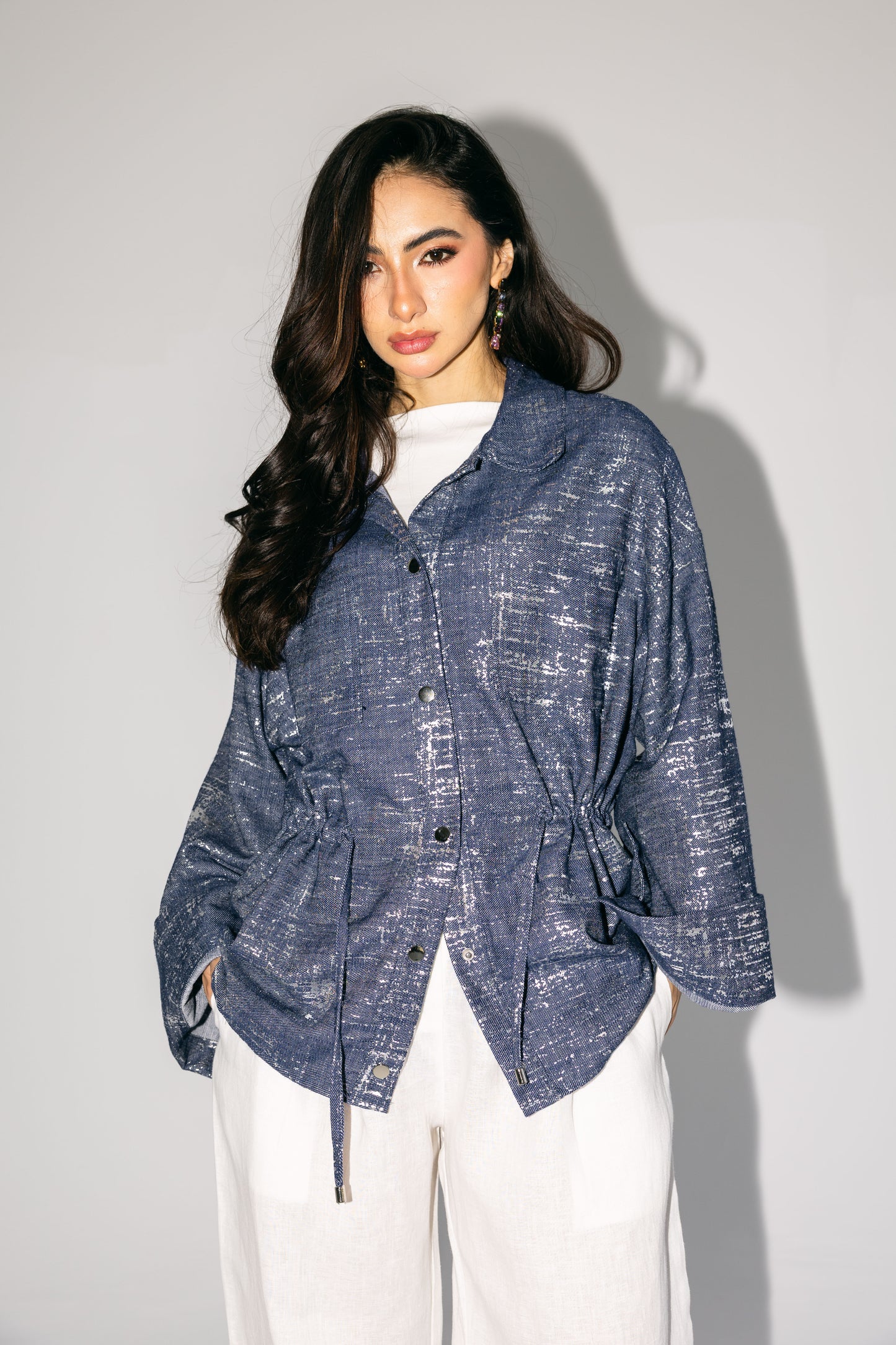 Dance All Night Denim Top